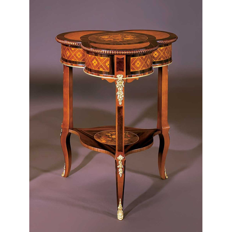 Table de bout incrustée