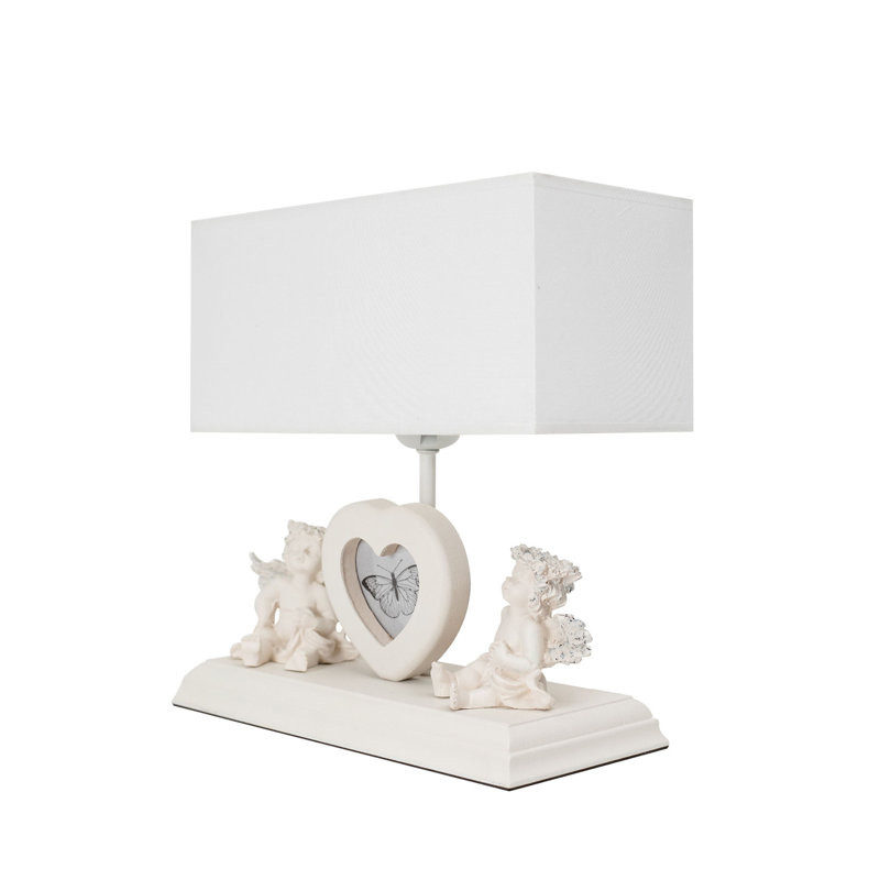 Lampe de table blanche 11 po