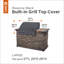 Ravenna bbq grill couvercle supérieur