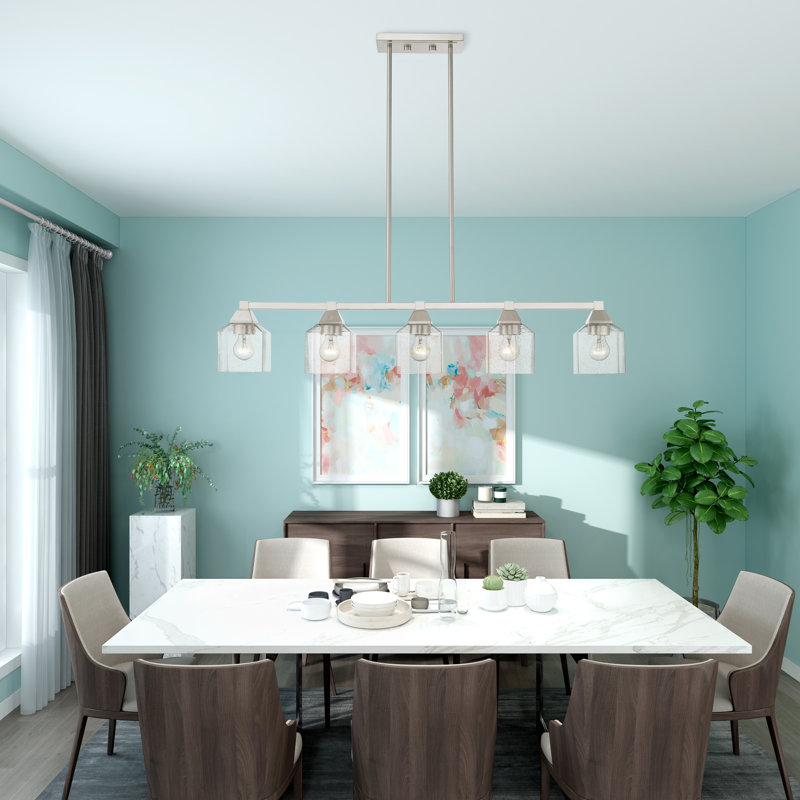 Lustre linéaire Ashanni, Nickel brossé