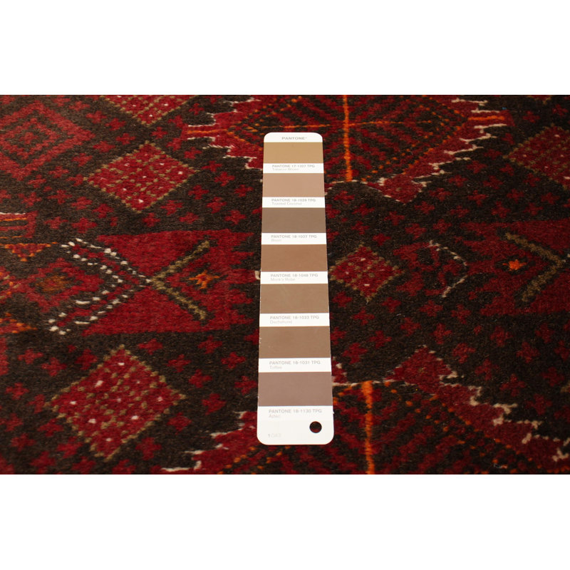 Tapis brun foncé Royal Baluch 3 pi 7 po x 6 pi 2 po