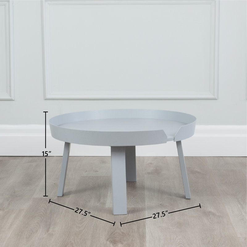 Table basse Arabi, gris