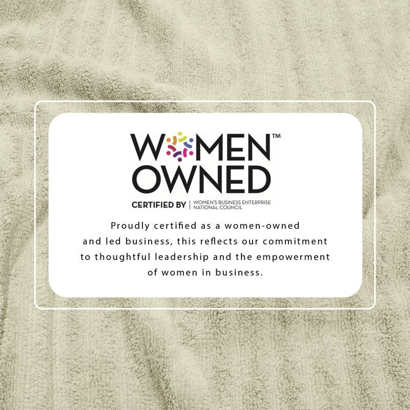 100% Zero-Twist Cotton Ribbed Hand Towels (Set of 6), Sage Green, Bath Towels - 4 Pack