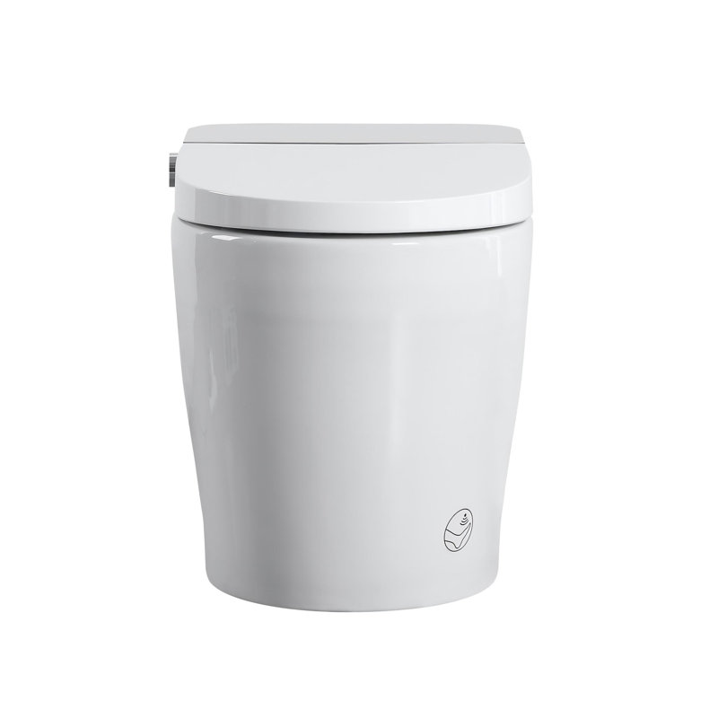 Juno Premium Smart One-Piece Toilet With Bidet, Foot-Operated Sensor, Self-Cleaning Nozzles