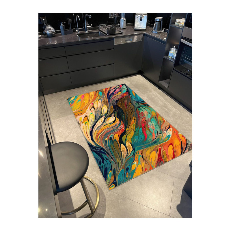 Tapis lavable Creative, Sous-tapis carré 3 pi 3 po inclus