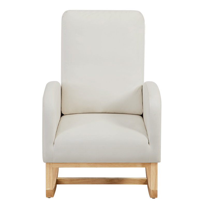 Chaise berçante, Beige