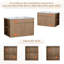 Ensemble de meuble-lavabo mural simple 30 po avec plateau en céramique Ayra-644830064