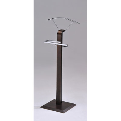Solid Wood Freestanding Valet Stand