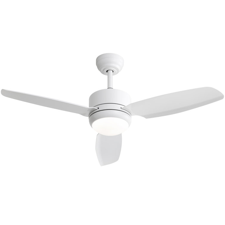 Savicky 47" 3-Blades Classic Ceiling Fan with LED Lights Kit and Remote Control