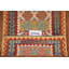 Tapis décoratif multicolore kilim oriental 4 x 6