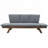 Outdoor Adjustable Chaise Lounge with Cushions-815024421