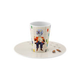 Bode Inspiratório Porcelain Coffee Cup