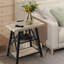 Table de chevet haute Stokesvale avec 2 ports USB, 2 prises de courant et 2 tablettes de rangement-214116029