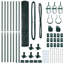 Galvanised Steel Border Fencing-1122933251-1122933263