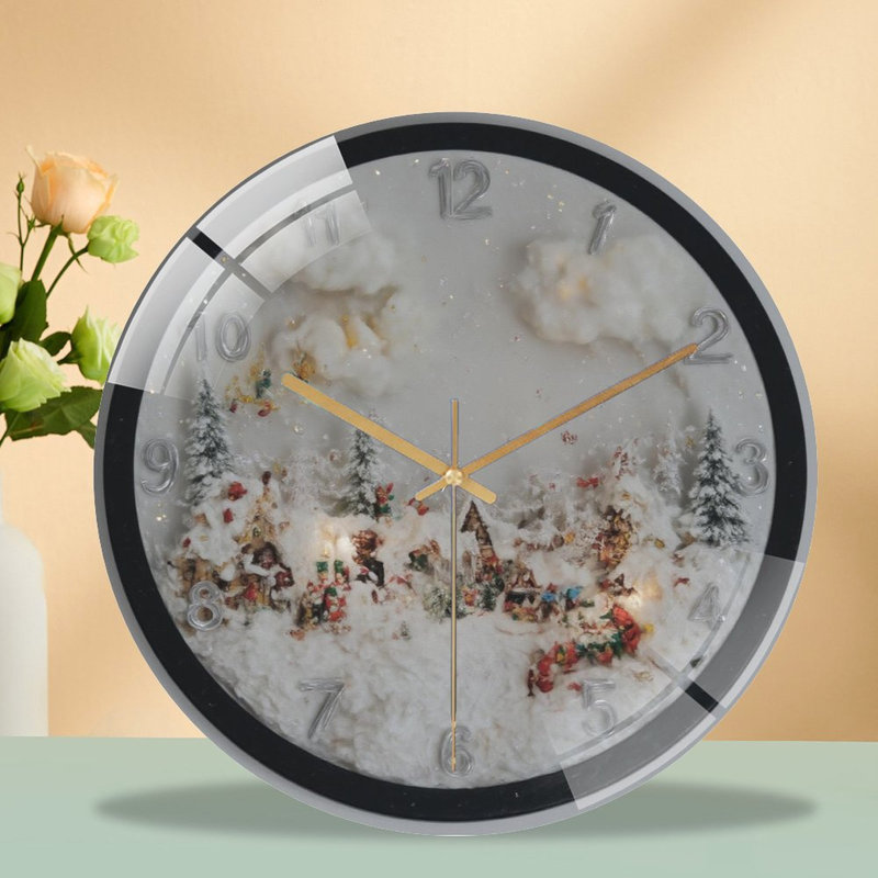 Horloge murale de Noël de Noël