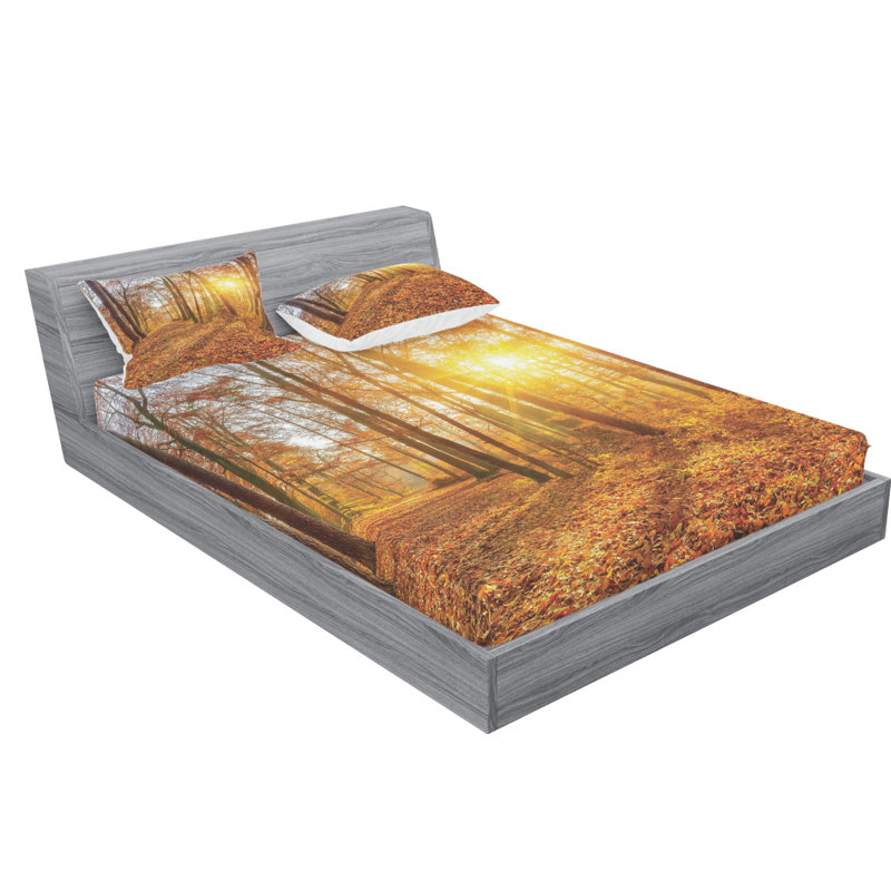 Microfiber Sheet Set, Full Sheet Set with Fitted Sheet