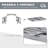 Rectangular 4 - Person 135Cm L Picnic Table