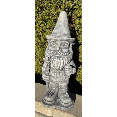 Hiker Garden Gnome