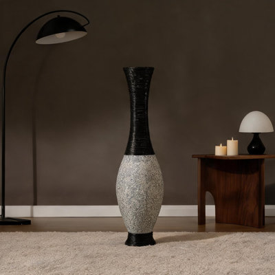 Vases and Jars with White+Black Pvc, pairing 39.37 in with Holiday Displays and Living Room
