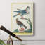 Toile tendue avec châssis de qualité supérieure Pastel Birds III - prête à être accrochée-816003372