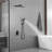 Wall Mounted Shower System With Hand Shower Single Handle Complete Shower Faucet Kit Brass Shower Faucet Set With Pressure Balance Valve-123033507