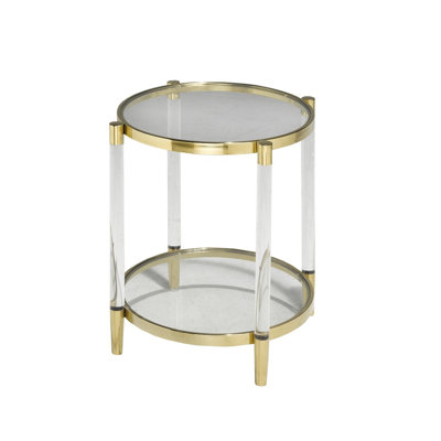 Table d'appoint Lark - Argent