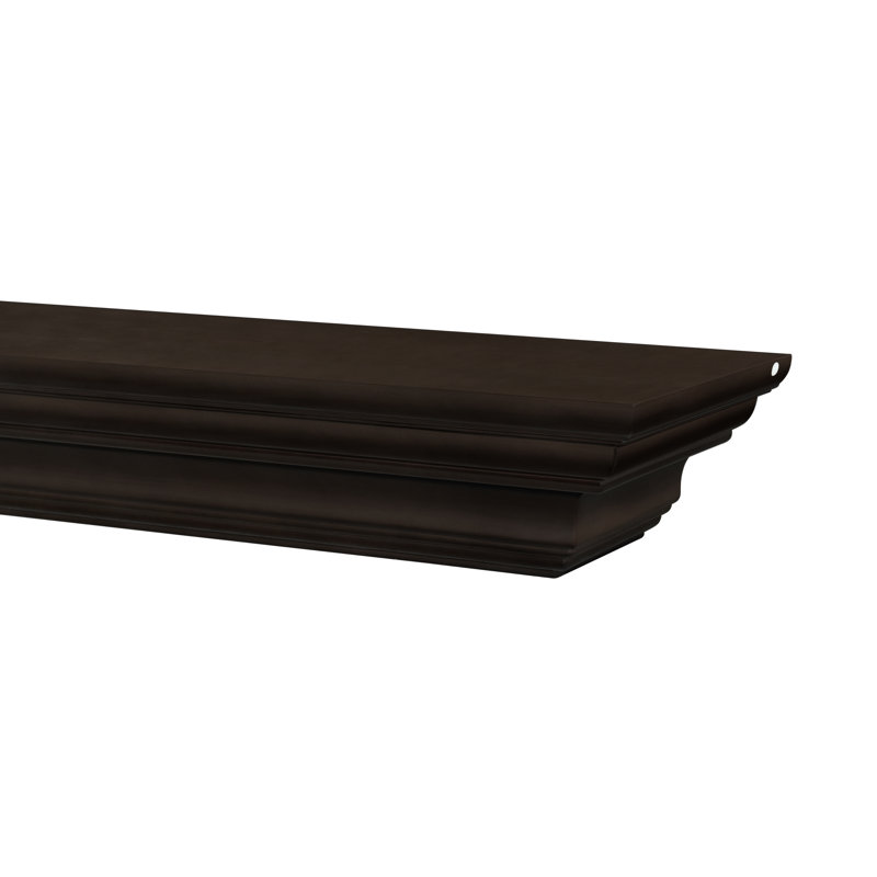 The Crestwood Fireplace Mantel Shelf, White, 48"