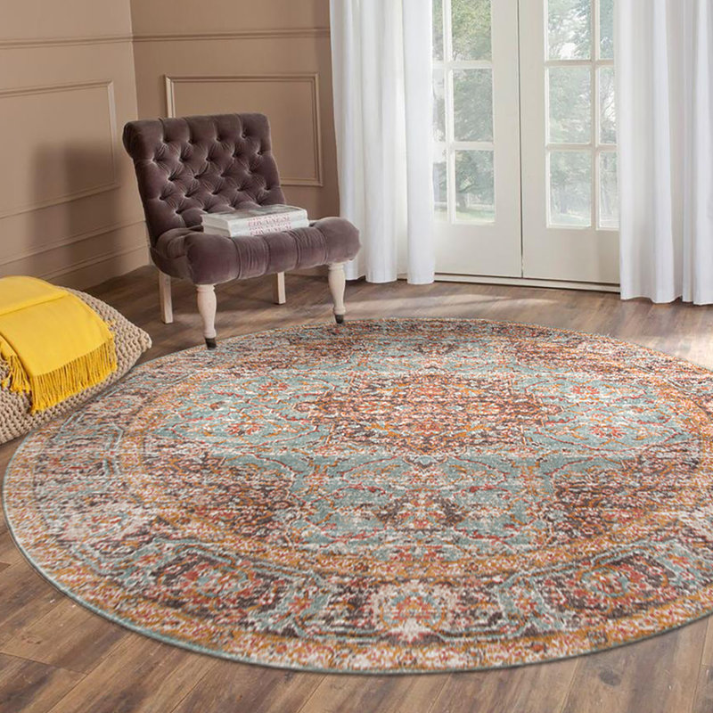 Tapis tissé à la machine 6 pi