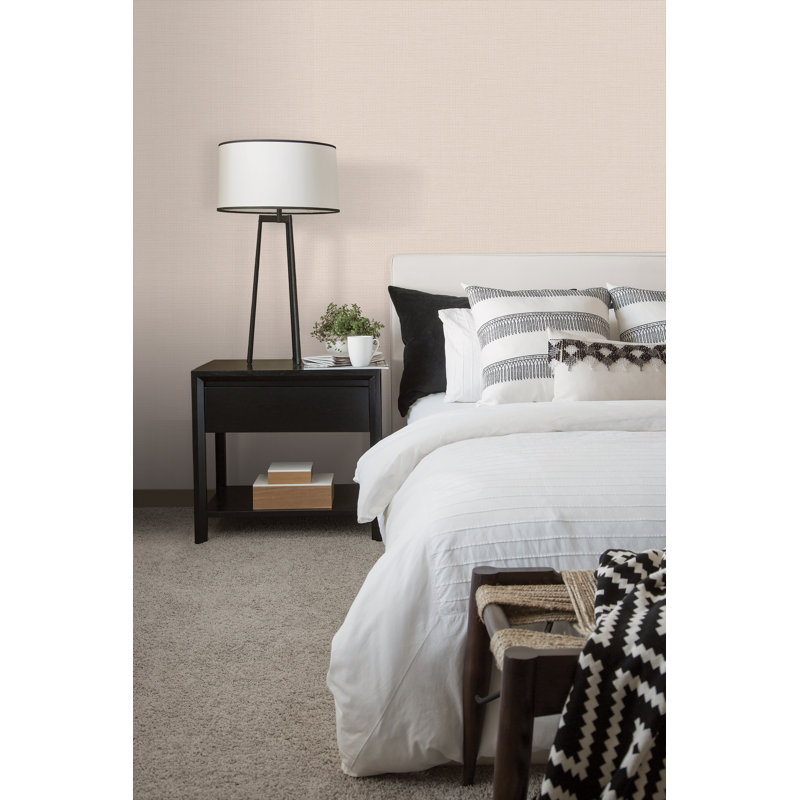 10m x 53cm Matte Wallpaper Roll, Cream