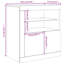 Basiliki Sideboard with LED Lights-632087462
