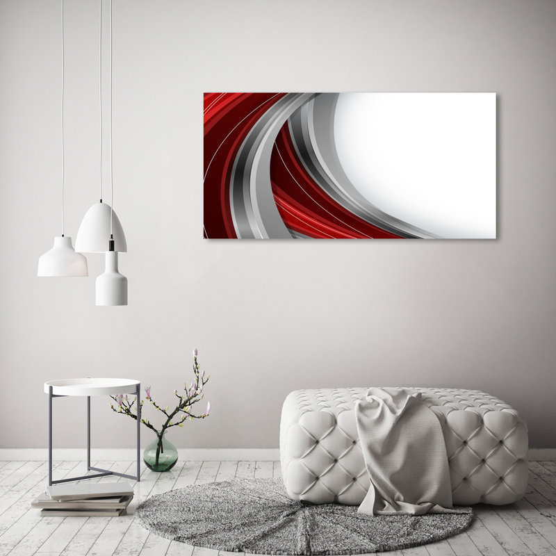 Waves Background - Wrapped Canvas Print