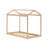 Annja Twin Solid Wood Four Poster Bed-1846691802