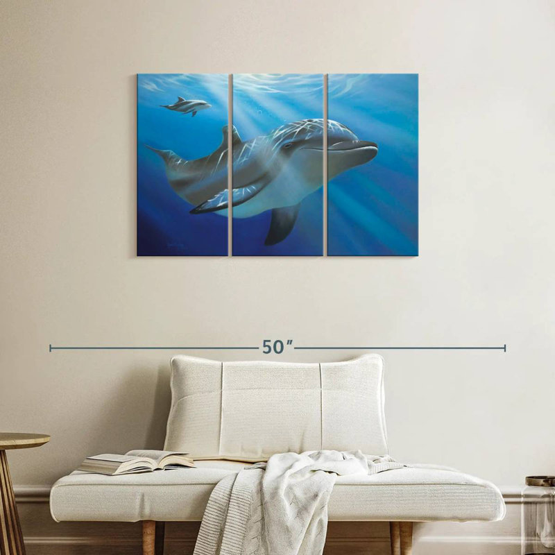 Brampt Evening Dive, 24" H x 38" W