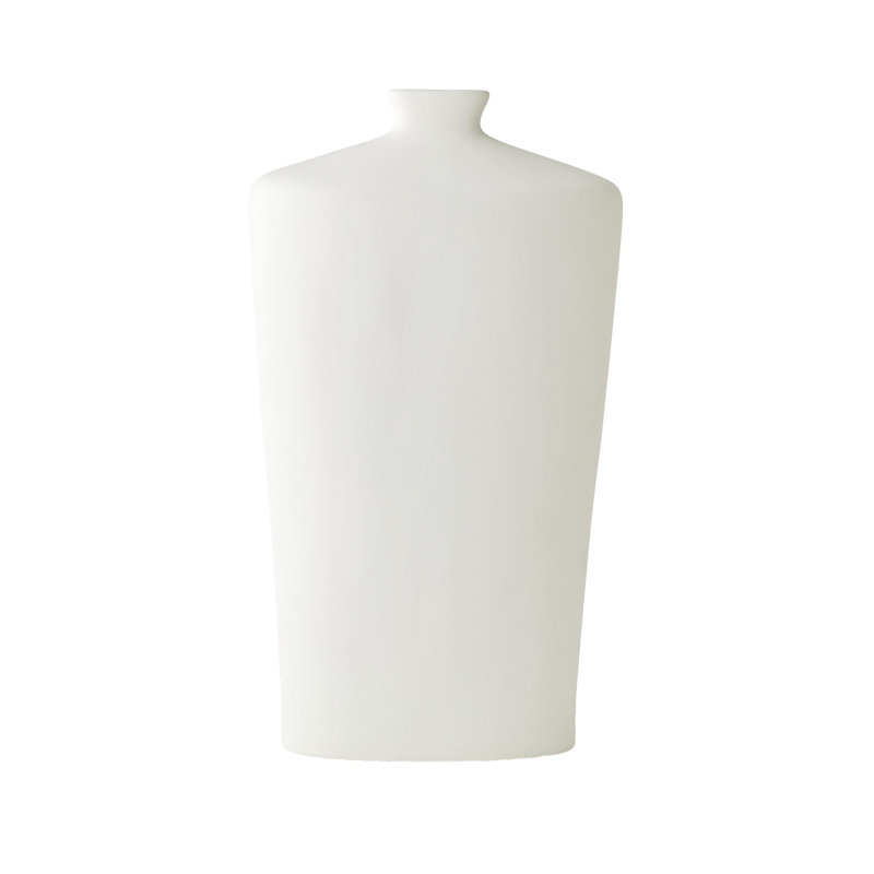Terzo Handmade Ceramic Table Vase, 23" H x 12.5" W x 4.5" D