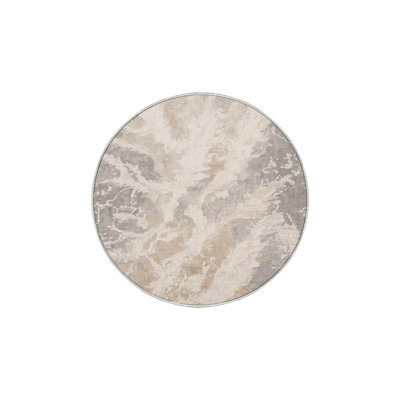 Machine Washable Beige Area Rug
