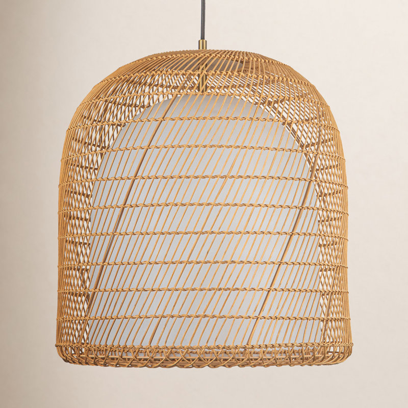Éclairage extérieur moderne 1 lumière 20-in Verbana, Brun