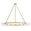 Lustre extra large à un niveau 24 lumières Coco