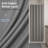 Solid Colors Stall Shower Curtain Half Size Polyester + 8 Hooks-46326903