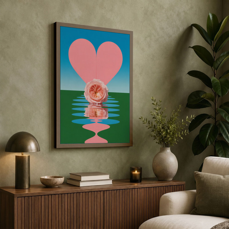 Print, 24x16 - 61.0 x 40.6 cm, Terracotta Border
