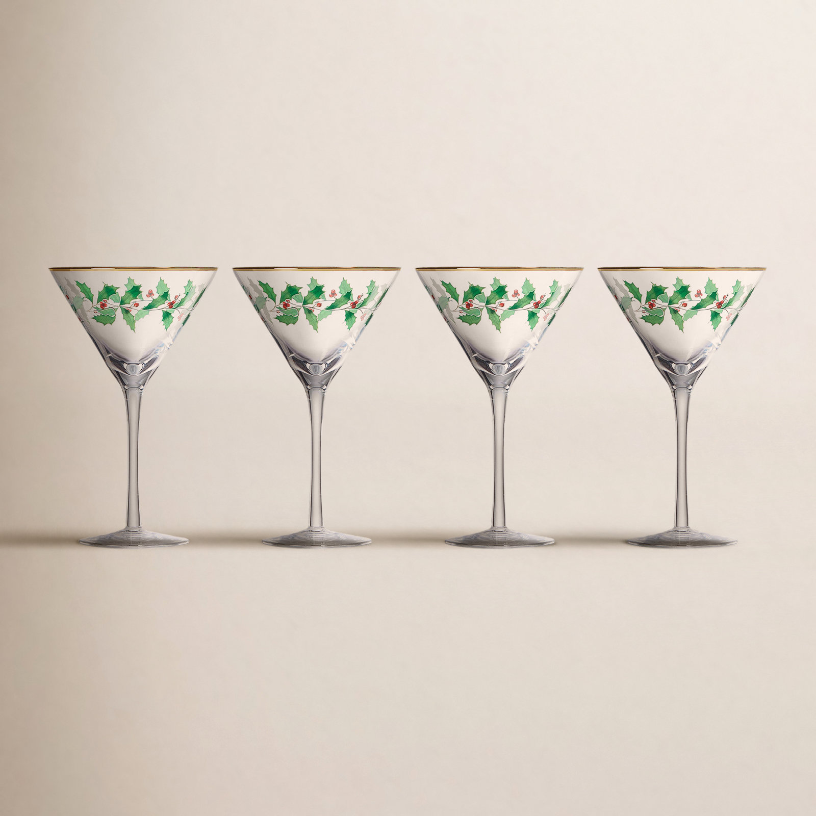 Holiday Martini Glass