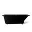 Underscore® 66" x 36" Drop In Soaking Acrylic Bathtub with Heater-1291889955