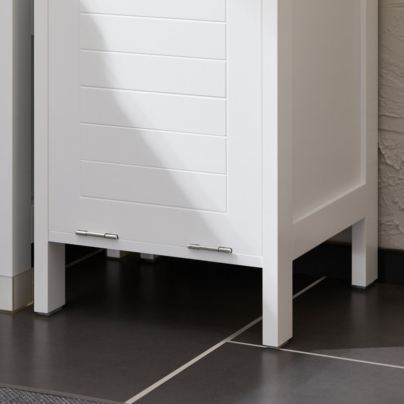 Lyndora Freestanding Linen Cabinet