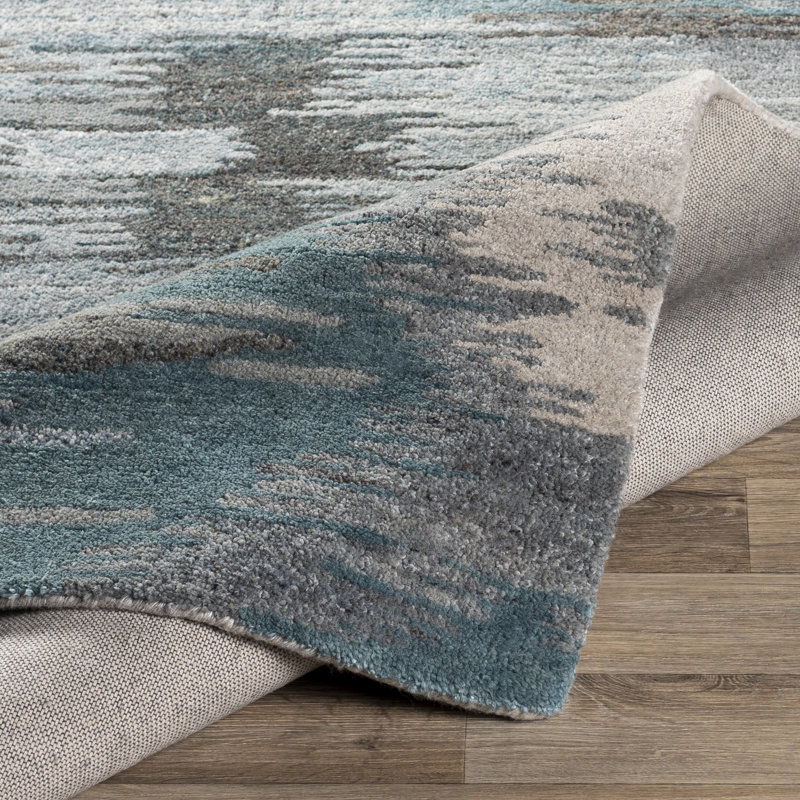 Rochdale Hand Tufted Geometric Indoor Rug, Rectangle 2' x 3'