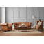 Chesterfield 3 Seater Sofa + Club Chair + Queen Anne Chair Old English Leather Sofa Offer-754944363