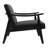 Karthika Faux Leather Armchair-1340482664