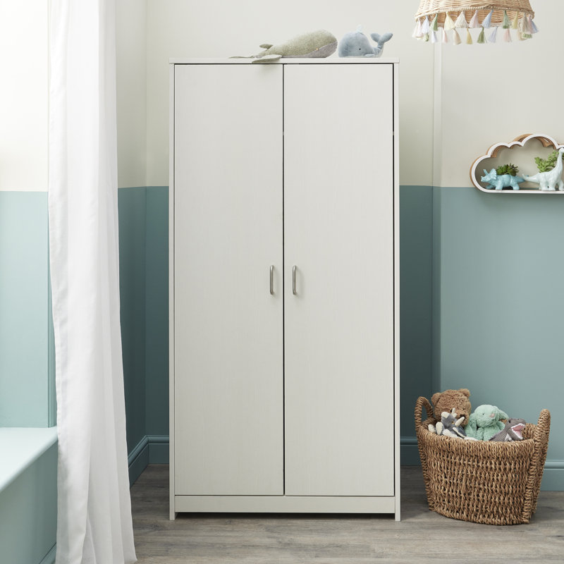 Caro 2 Door Wardrobe, White