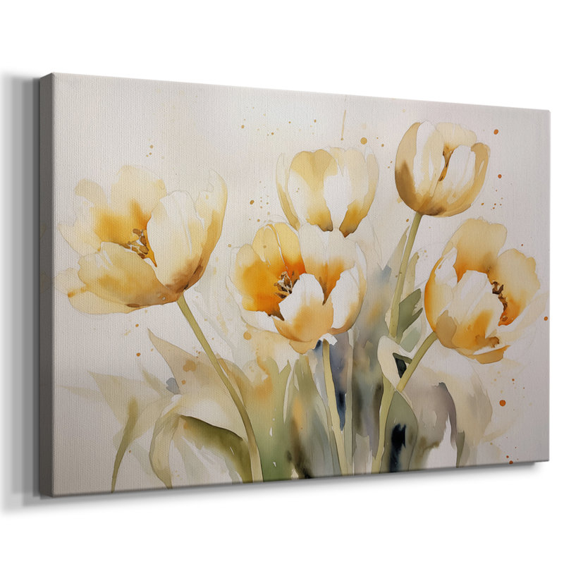 Série Floral - CLX III - Cavas enveloppés de galerie, 12 x 18