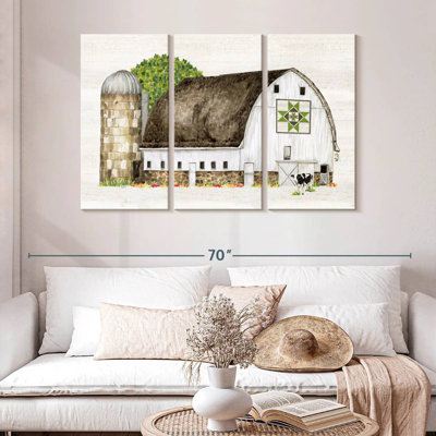 Courtepointe Lilie Spring and Summer Barn IV