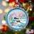 3.5'' Glass Holiday Shaped Ornament