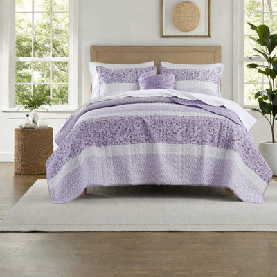 Comfortable Seersucker Bedding Sets, Microfiber Material, Farmhouse Style For Home